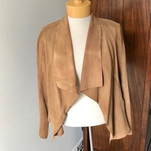 Zara Faux Suede tan XS jacket